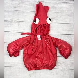New Red Lobster Squid Costume for Kids 6-12 months